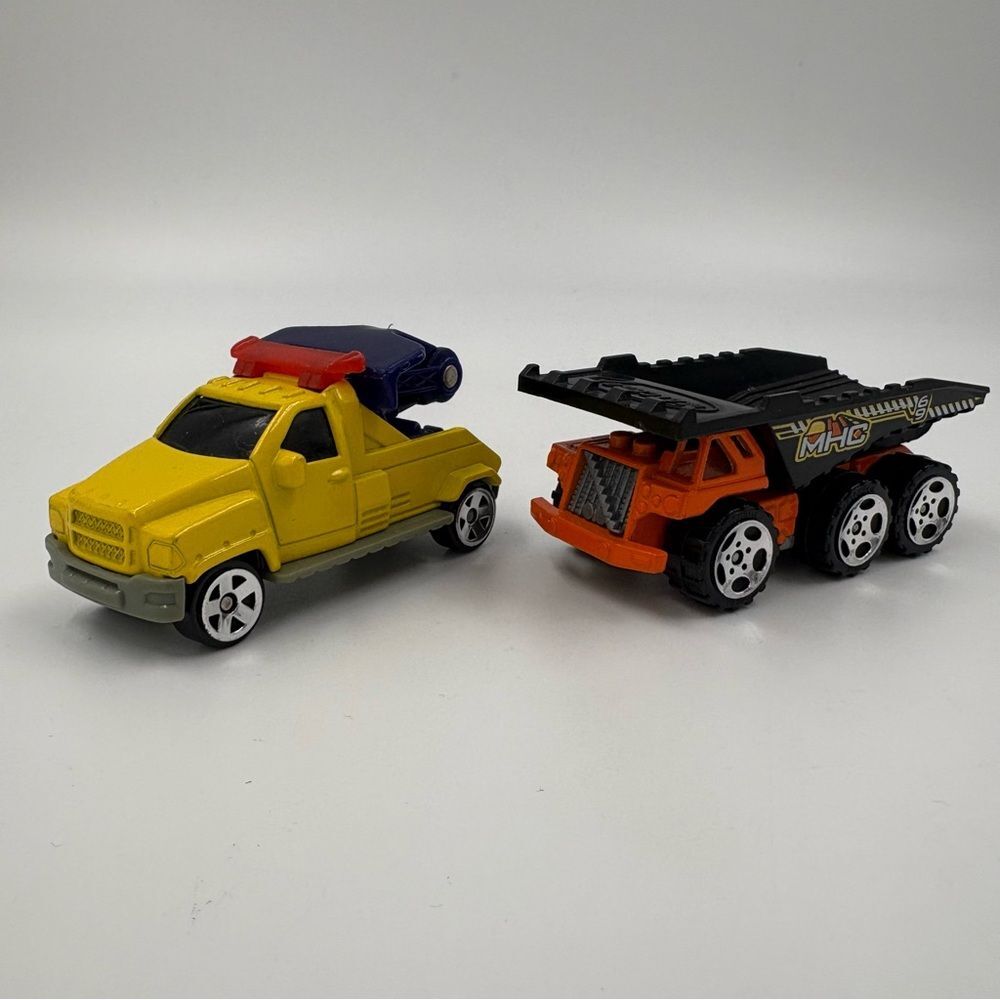 Vintage Matchbox Dump Truck and Wrecker Truck